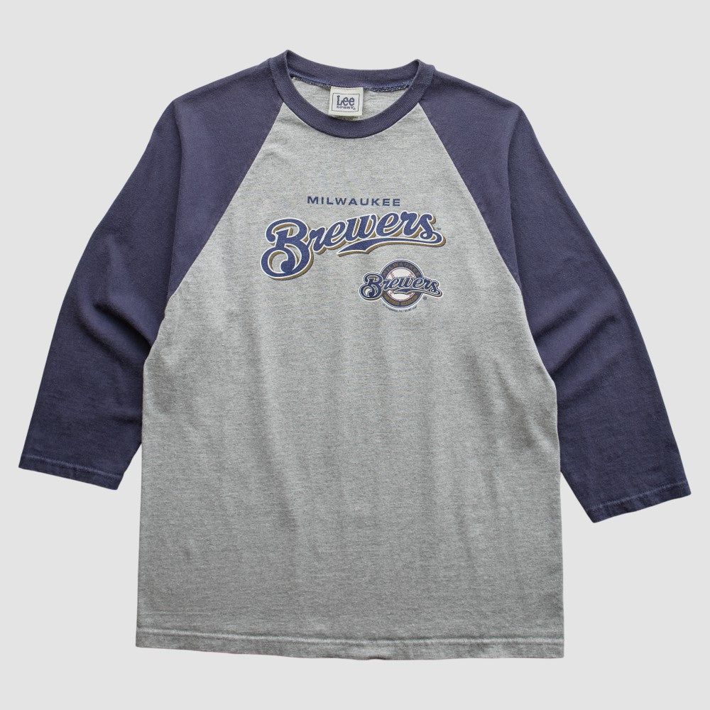 Milwaukee Brewers Lee Apparel 2007 T-Shirt - Heather Gray Vintage