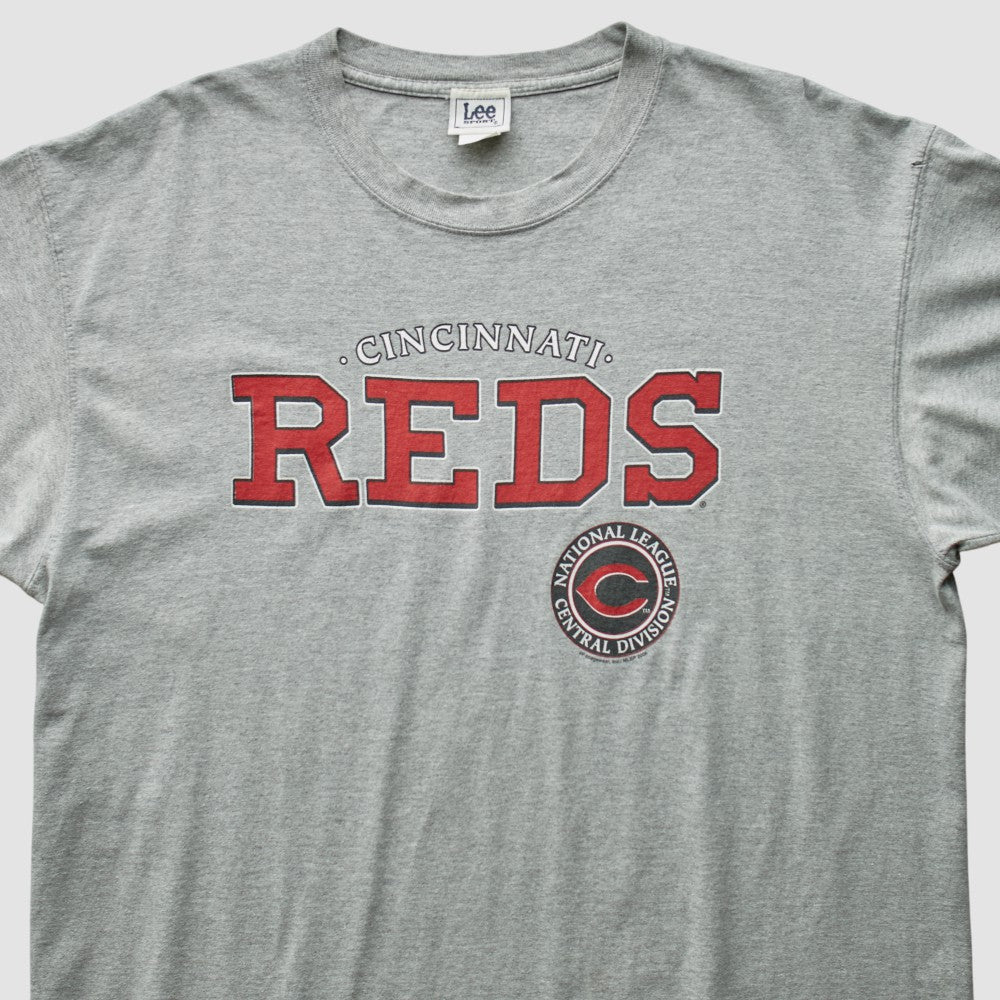 Cincinnati Reds Lee Apparel 2006 T-Shirt - Gray Vintage