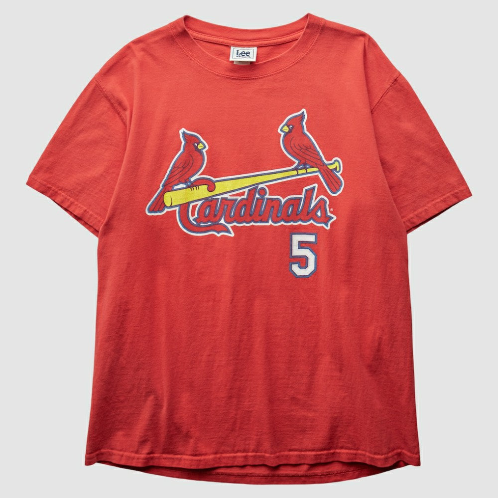 St. Louis Cardinals Lee Apparel 2000s T-Shirt - Red Vintage