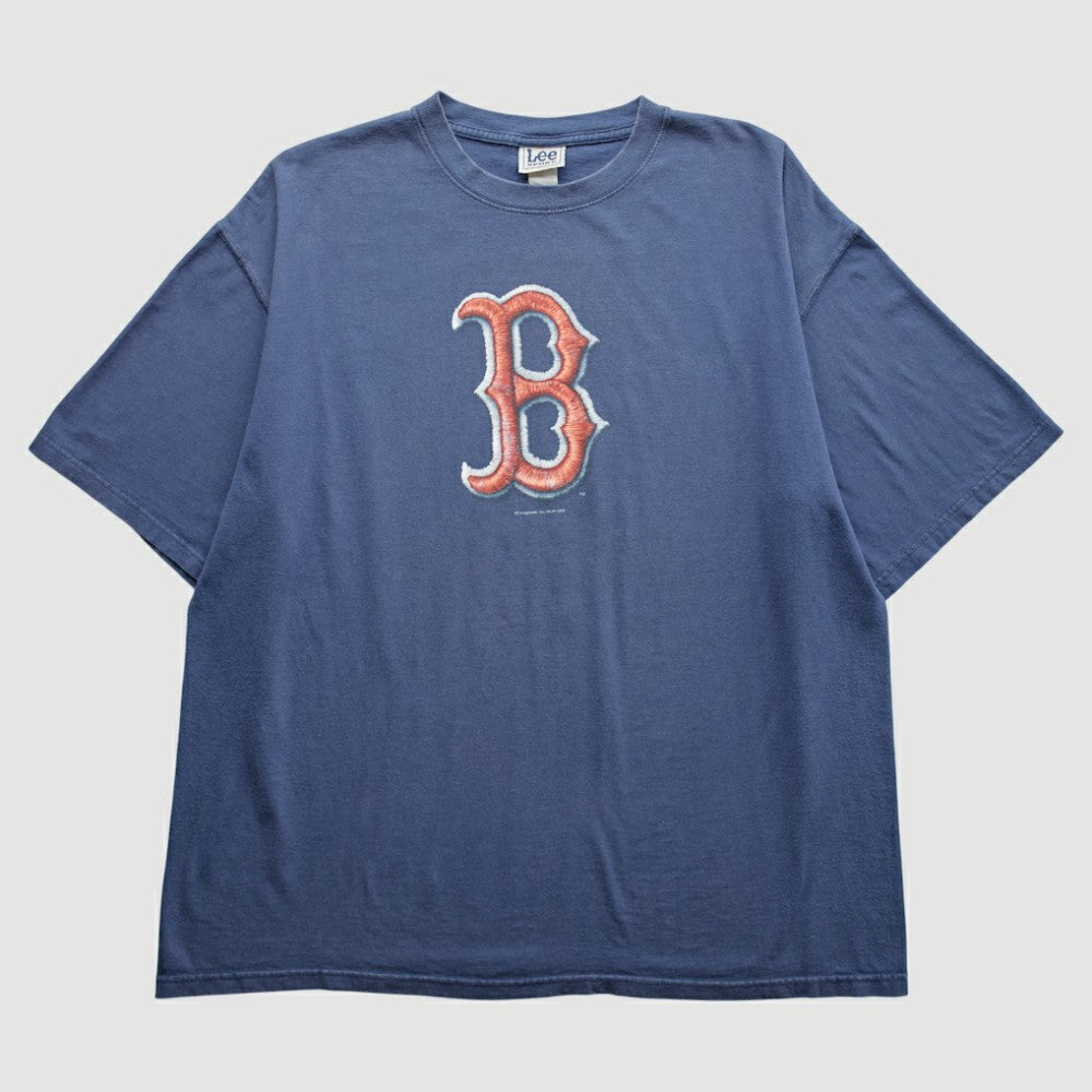 Boston Red Sox Lee Apparel 2005 T-Shirt - Blue Vintage