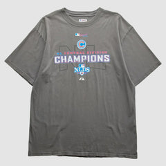 Chicago Cubs Majestic 2008 T-Shirt - Gray Vintage