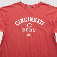 Cincinnati Reds Adidas 2010s T-Shirt - Red Vintage