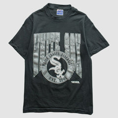 Chicago White Sox Trench 1990 T-Shirt - Black Vintage