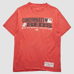 Cincinnati Reds Majestic 2008 T-Shirt - Red Vintage