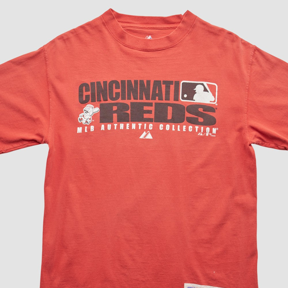 Cincinnati Reds Majestic 2008 T-Shirt - Red Vintage