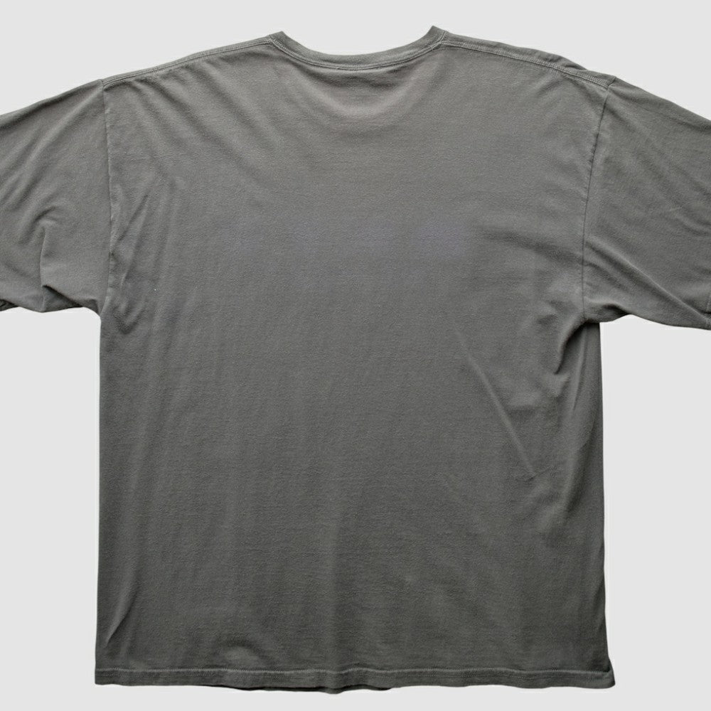 Tampa Bay Rays Majestic 2000s T-Shirt - Gray Vintage