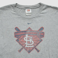 St. Louis Cardinals 2000s T-Shirt - Gray Vintage | Nike