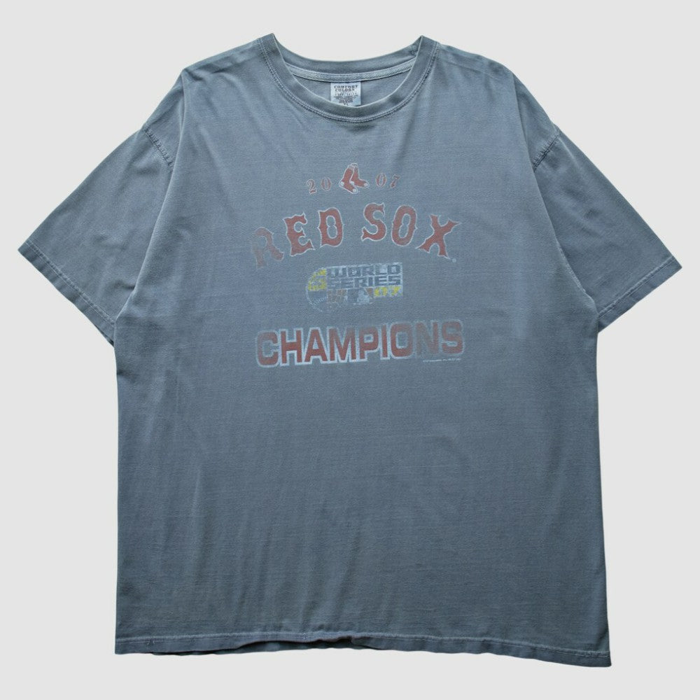 Boston Red Sox 2007 T-Shirt - Gray Vintage