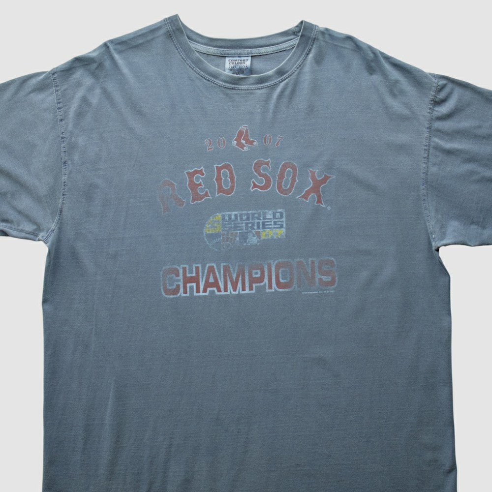 Boston Red Sox 2007 T-Shirt - Gray Vintage