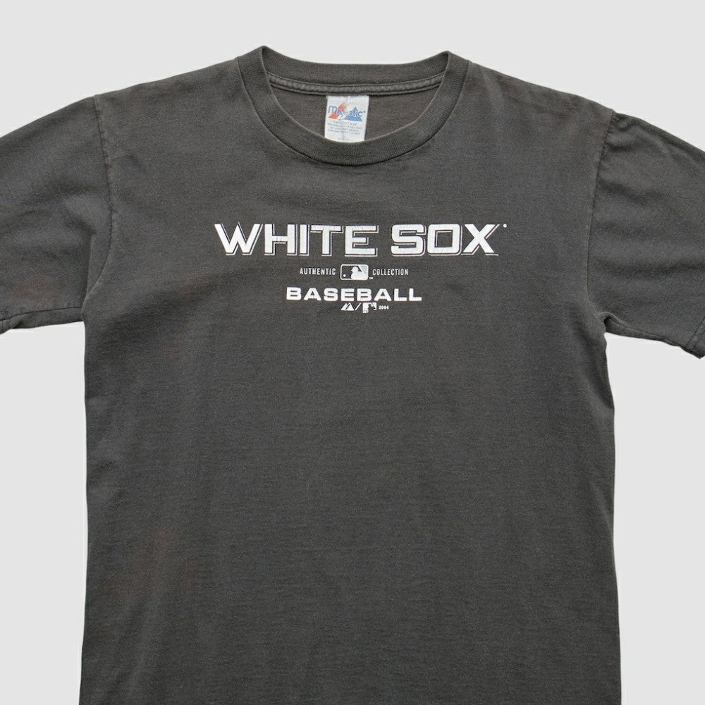 Chicago White Sox Majestic 2004 T-Shirt - Gray Vintage
