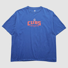 Chicago Cubs Majestic 2009 T-Shirt - Blue Vintage