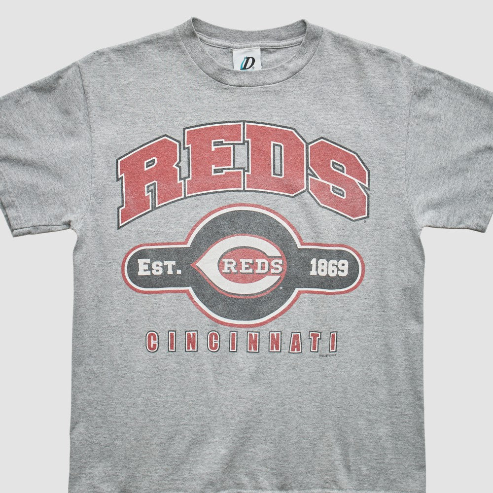 Cincinnati Reds Dynasty 2003 T-Shirt - Gray Vintage