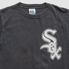 Chicago White Sox Majestic 2000s T-Shirt - Black Vintage