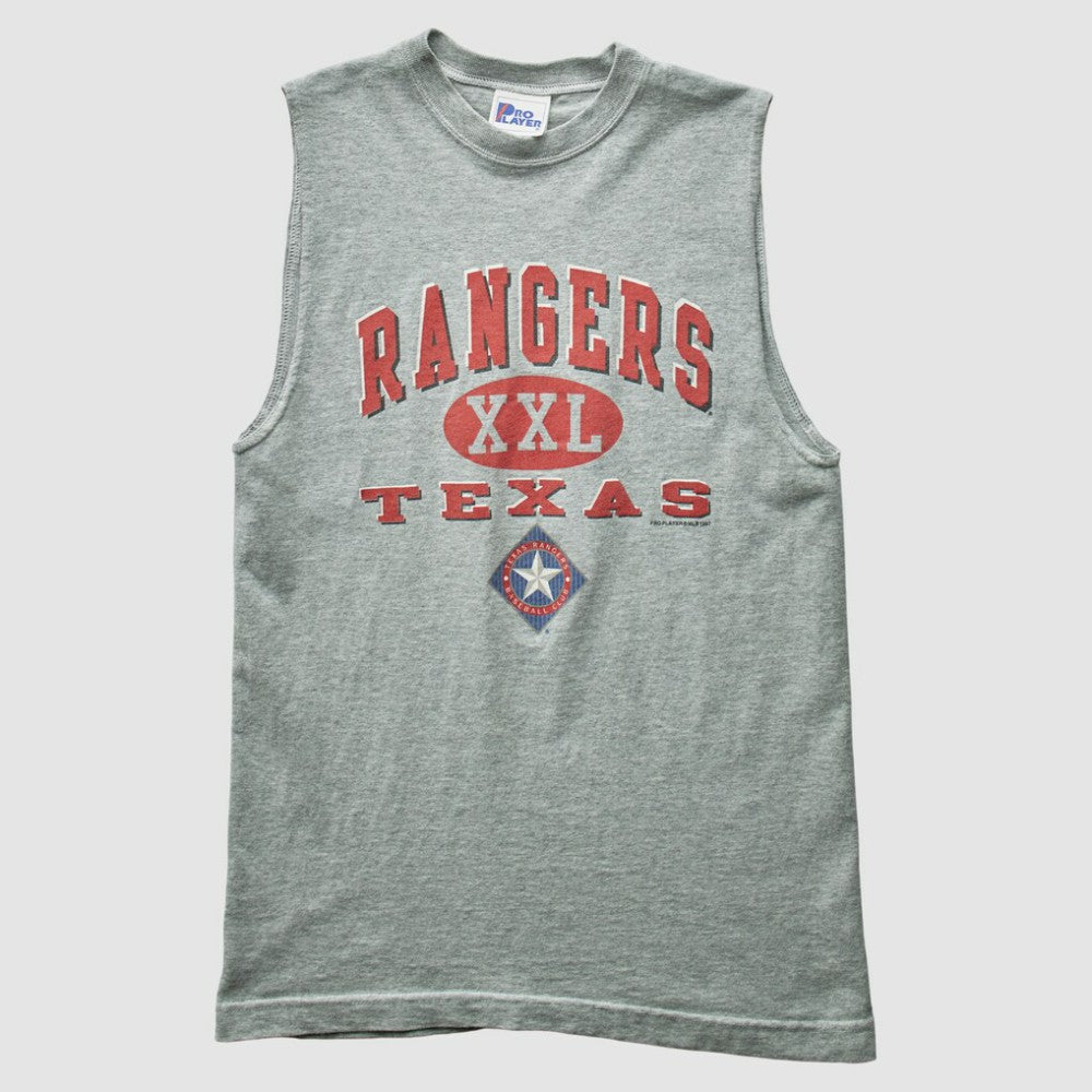 Texas Rangers Pro Player 1997 Tank - Heather Gray Vintage
