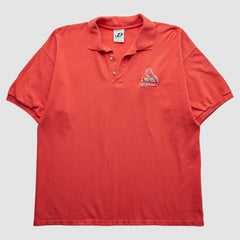 St. Louis Cardinals Dynasty 2000s Polo - Red Vintage