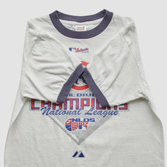 Chicago Cubs Majestic 2007 T-Shirt - White Vintage