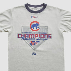 Chicago Cubs Majestic 2007 T-Shirt - White Vintage