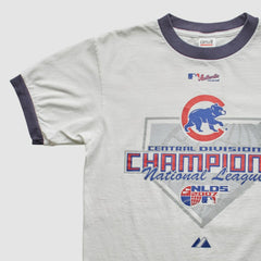 Chicago Cubs Majestic 2007 T-Shirt - White Vintage