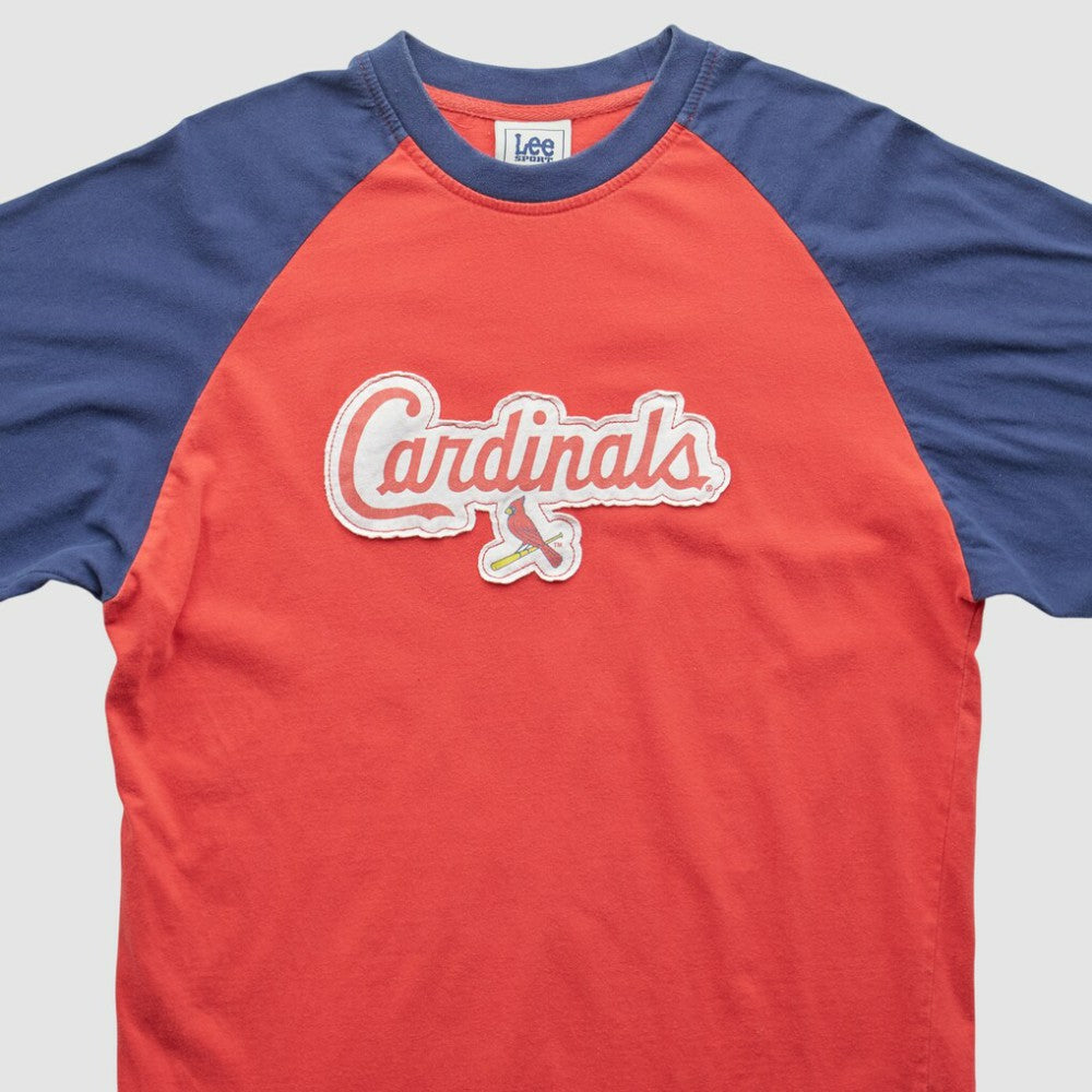 St. Louis Cardinals Lee Apparel 2000s T-Shirt - Red Vintage