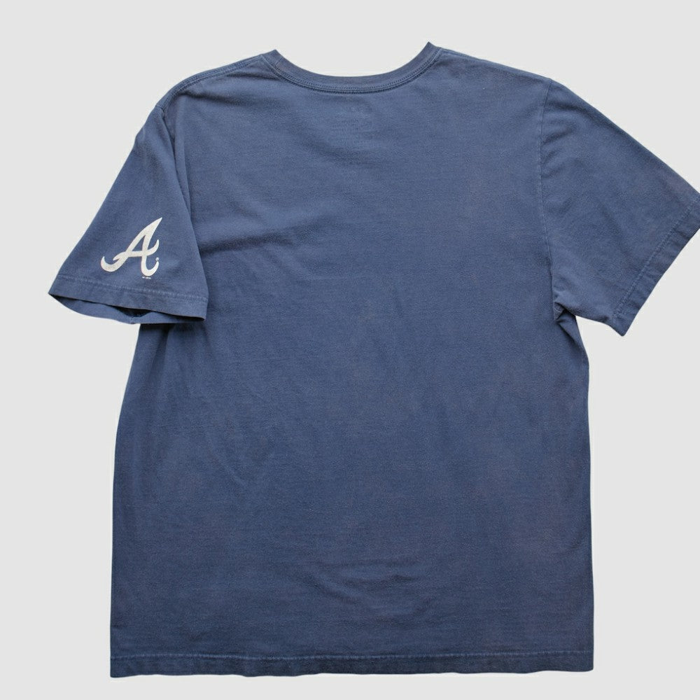 Atlanta Braves 2010s T-Shirt - Blue Vintage | Nike