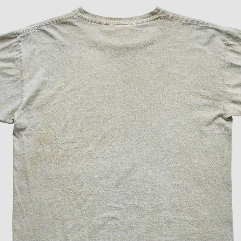 Houston Astros Liquid Blue 2000s T-Shirt - Beige Vintage