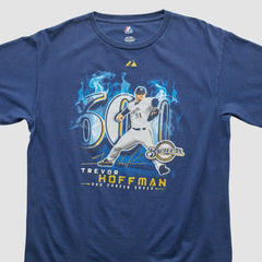 Milwaukee Brewers Majestic 2010 T-Shirt - Blue Vintage
