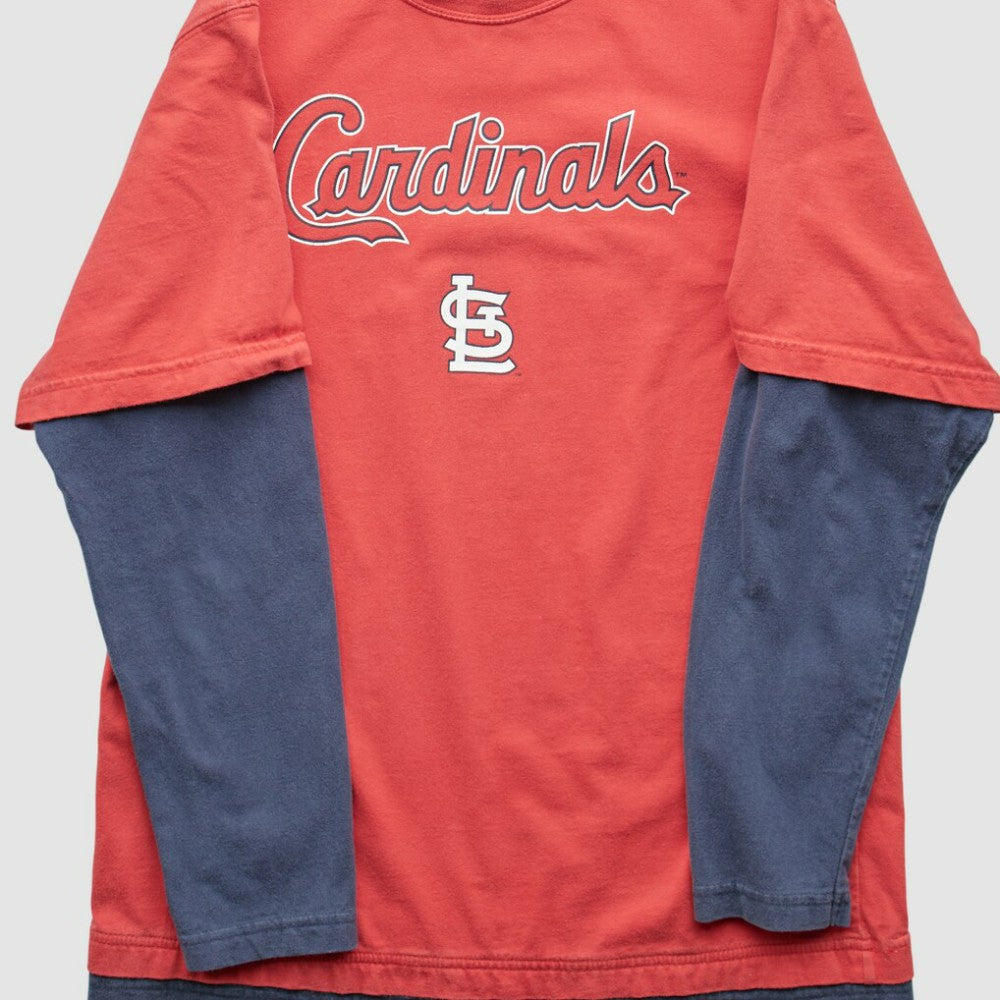 St. Louis Cardinals 2000s T-Shirt - Red Vintage