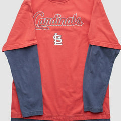 St. Louis Cardinals 2000s T-Shirt - Red Vintage