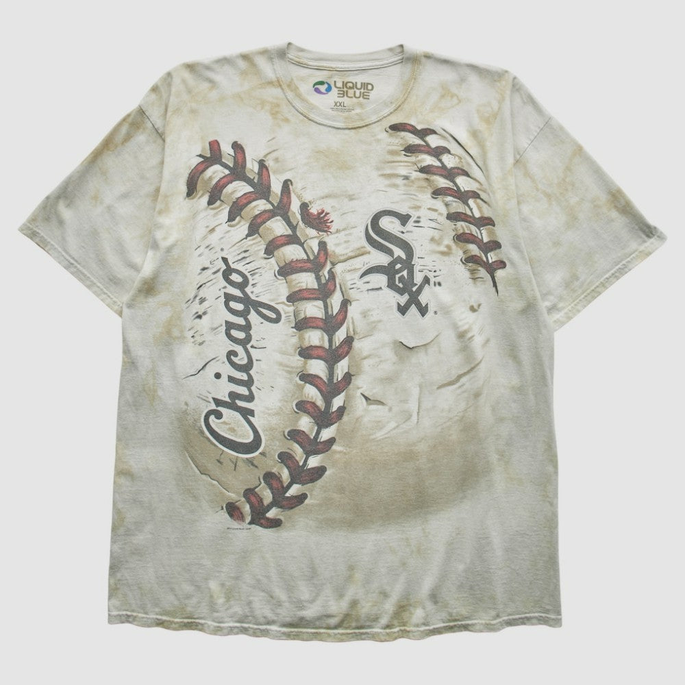 Chicago White Sox Liquid Blue 2014 T-Shirt - Beige Vintage