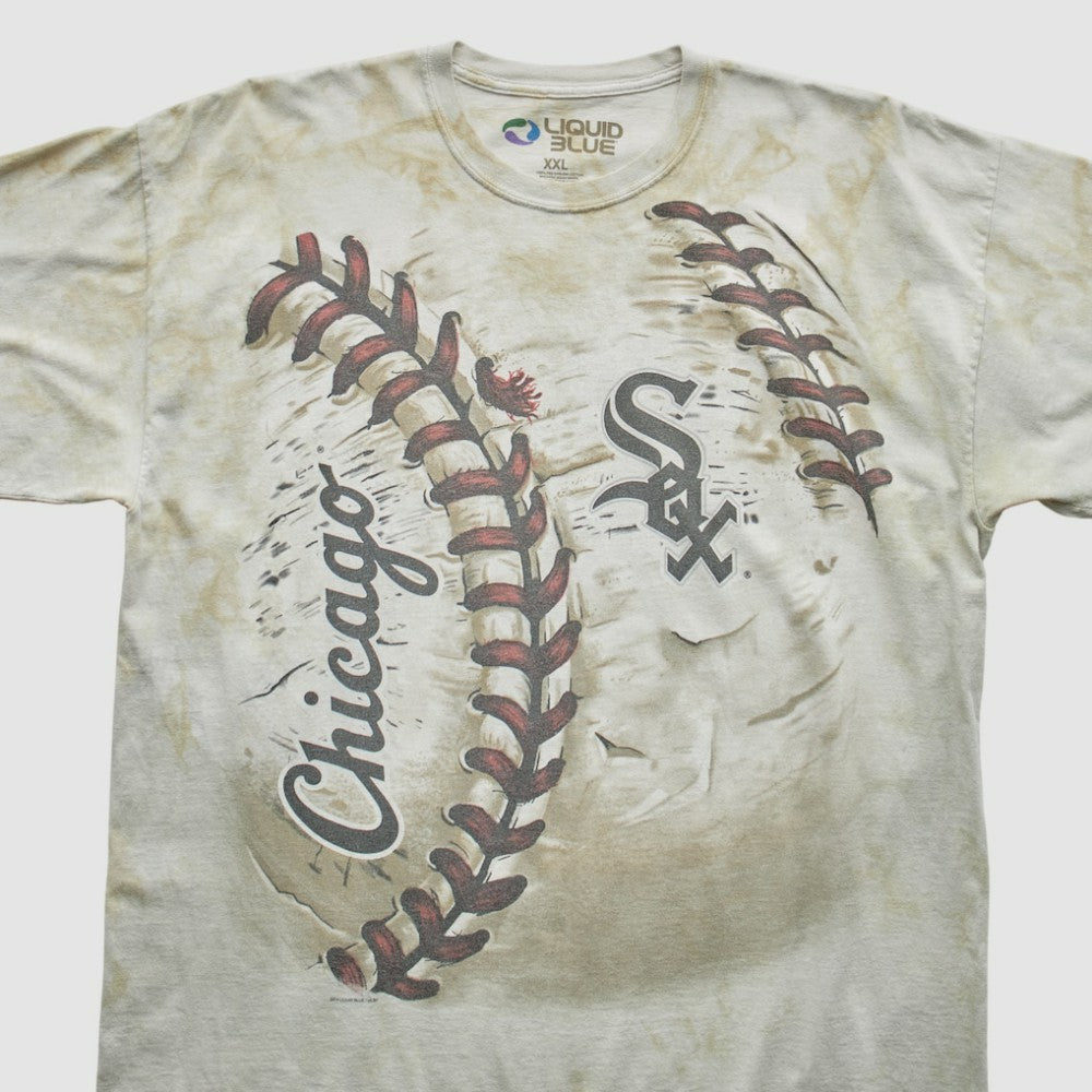 Chicago White Sox Liquid Blue 2014 T-Shirt - Beige Vintage