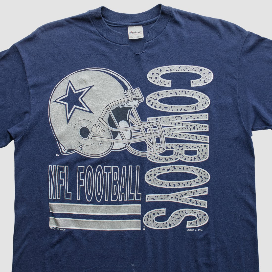 NFL Dallas Cowboys Logo 7 1991 T-Shirt