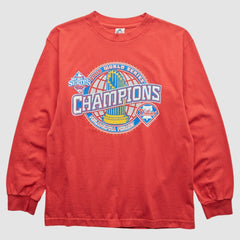 Philadelphia Phillies 2008 T-Shirt - Red Vintage