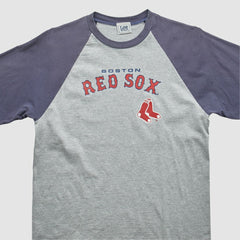 Boston Red Sox Lee Apparel 2000s T-Shirt - Gray Vintage