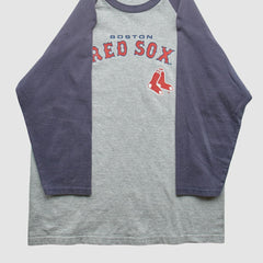 Boston Red Sox Lee Apparel 2000s T-Shirt - Gray Vintage