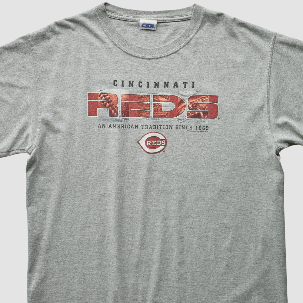 Cincinnati Reds CSA 2006 T-Shirt - Gray Vintage