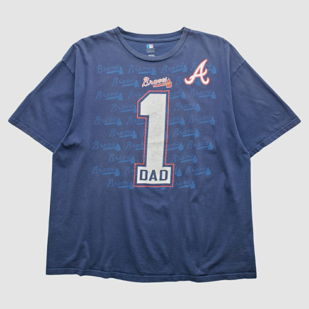 Atlanta Braves 2010s T-Shirt - Blue Vintage
