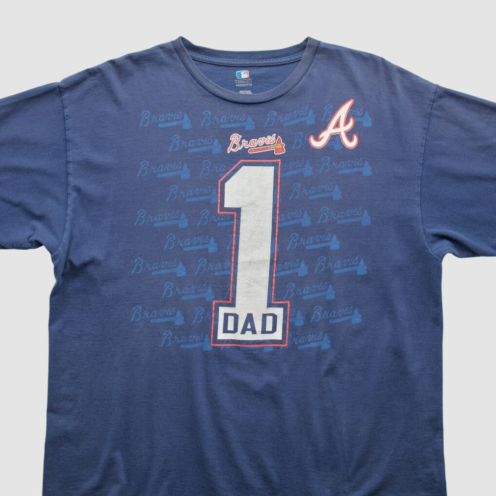 Atlanta Braves 2010s T-Shirt - Blue Vintage
