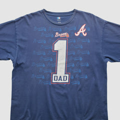 Atlanta Braves 2010s T-Shirt - Blue Vintage