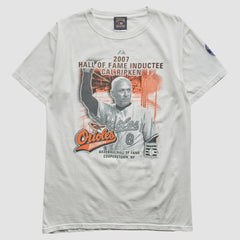 Baltimore Orioles Majestic Cooperstown Collection 2007 T-Shirt - White Vintage