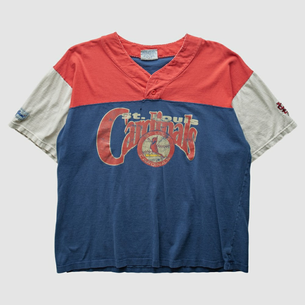 St. Louis Cardinals The Game 90s T-Shirt - Blue Vintage