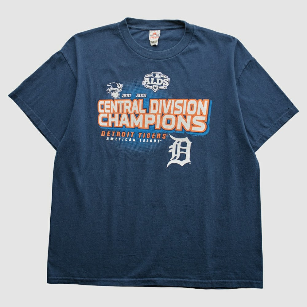 Detroit Tigers 2012 T-Shirt - Navy Vintage