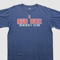 Boston Red Sox 2000s T-Shirt - Blue Vintage