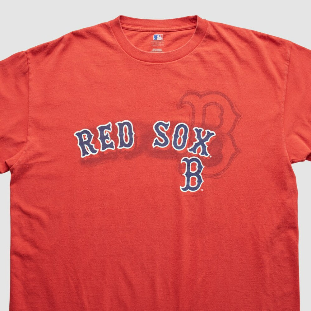 Boston Red Sox 2000s T-Shirt - Red Vintage
