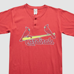 St. Louis Cardinals Majestic 2000s T-Shirt - Red Vintage