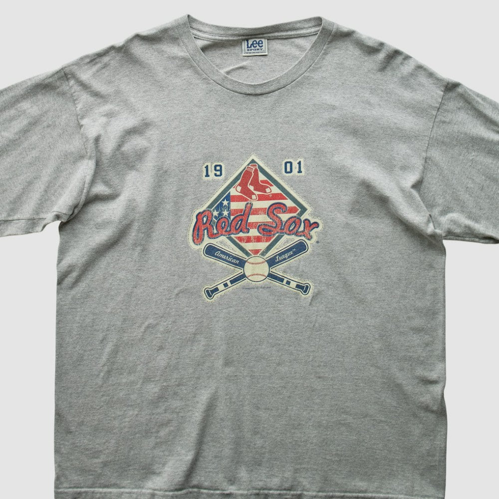 Boston Red Sox Lee Apparel 2004 Long Sleeve T-Shirt - Gray Vintage