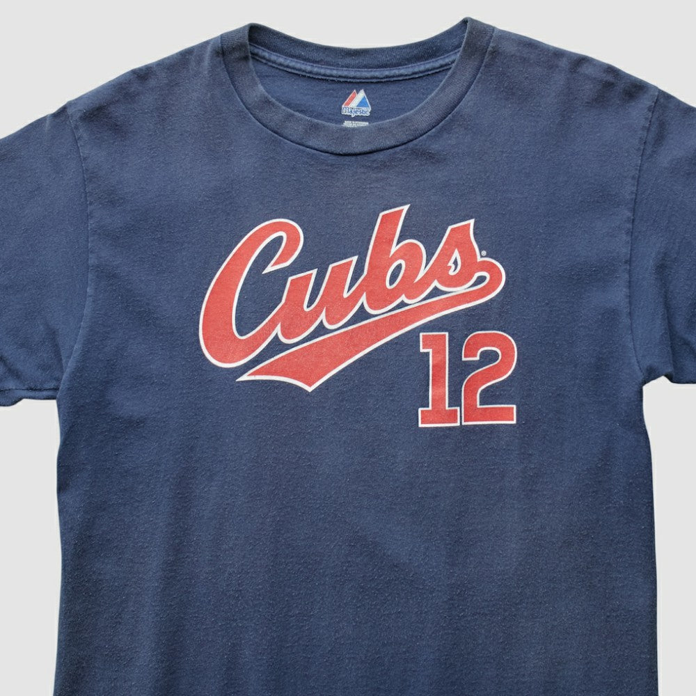 Chicago Cubs Majestic 2009 T-Shirt - Navy Vintage