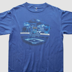 Kansas City Royals 2000s T-Shirt - Blue Vintage