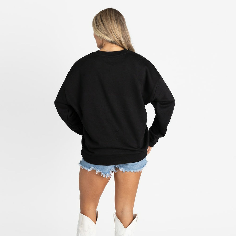 NFL Miami Dolphins Gameday Couture Women's Oversized Everyday Star Long Sleeve T-Shirt