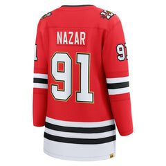Frank Nazar Chicago Blackhawks Fanatics Women's Centennial Breakaway Player Jersey