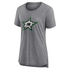 Dallas Stars Women's Heritage Custom Tri-Blend T-Shirt